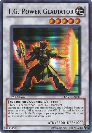 T.G. Power Gladiator [EXVC-EN041] Super Rare | A1Comics