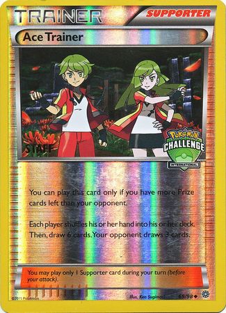 Ace Trainer (69/98) (International Challenge Promo Staff) [XY: Ancient Origins] | A1Comics