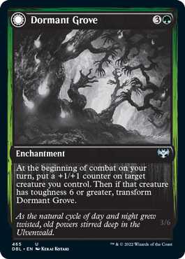 Dormant Grove // Gnarled Grovestrider [Innistrad: Double Feature] | A1Comics