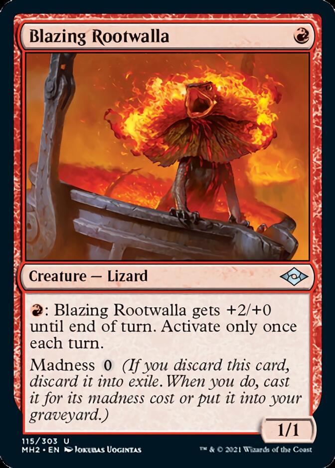 Blazing Rootwalla [Modern Horizons 2] | A1Comics