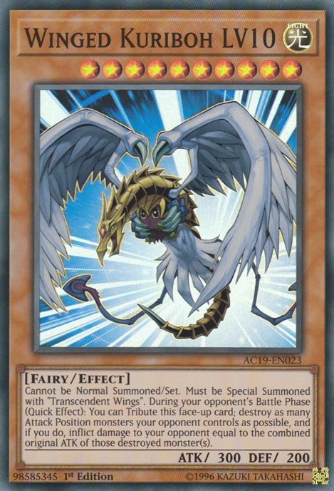 Winged Kuriboh LV10 [AC19-EN023] Super Rare | A1Comics