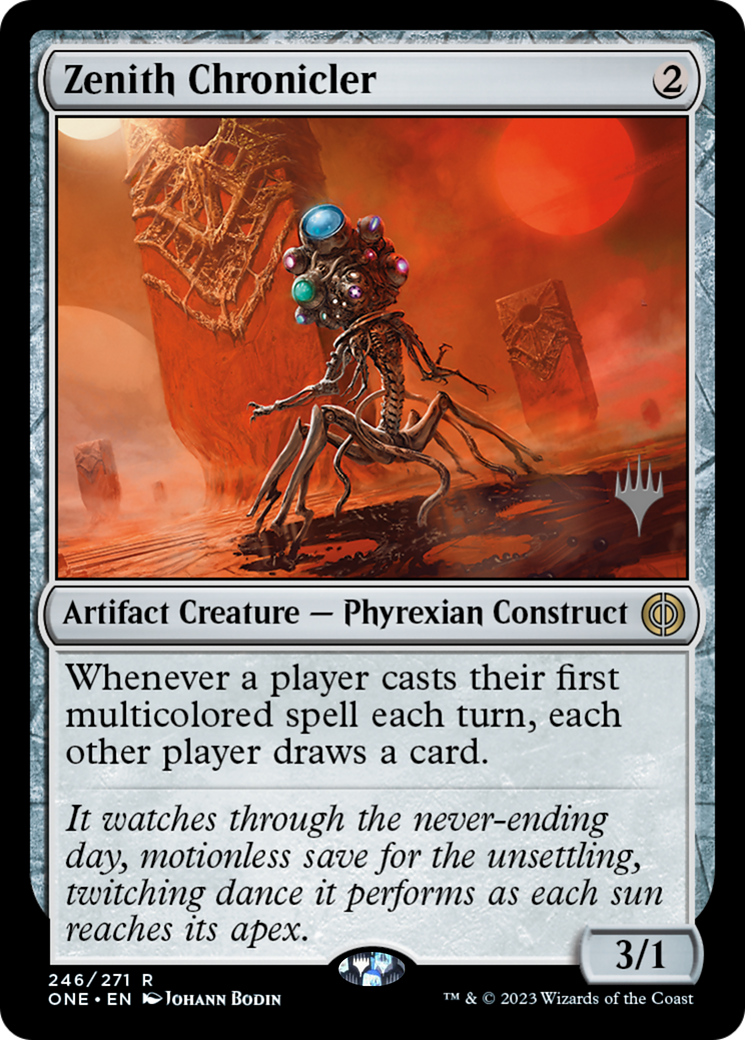 Zenith Chronicler (Promo Pack) [Phyrexia: All Will Be One Promos] | A1Comics