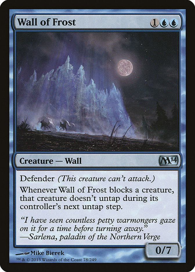 Wall of Frost [Magic 2014] | A1Comics