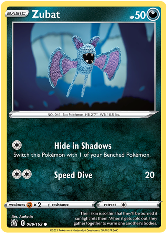 Zubat (089/163) [Sword & Shield: Battle Styles] | A1Comics