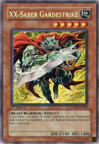 XX-Saber Gardestrike [ANPR-EN000] Secret Rare | A1Comics