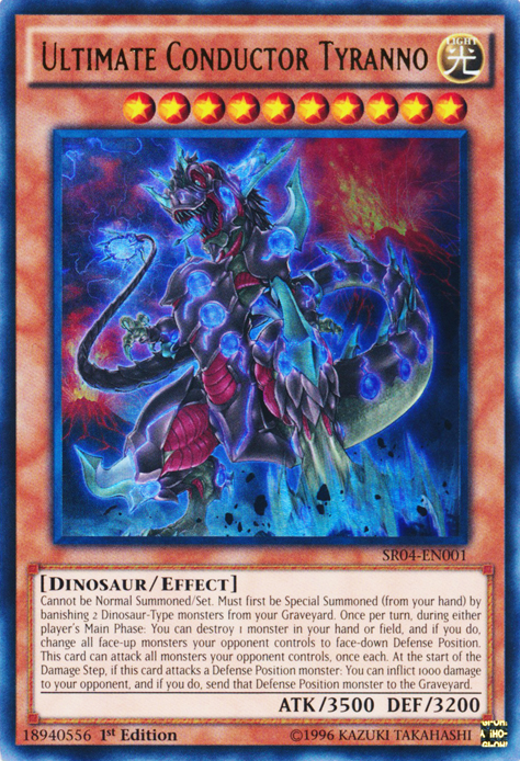 Ultimate Conductor Tyranno [SR04-EN001] Ultra Rare | A1Comics