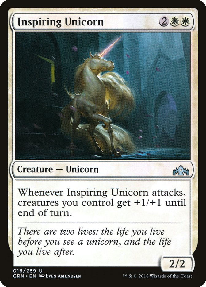 Inspiring Unicorn [Guilds of Ravnica] | A1Comics