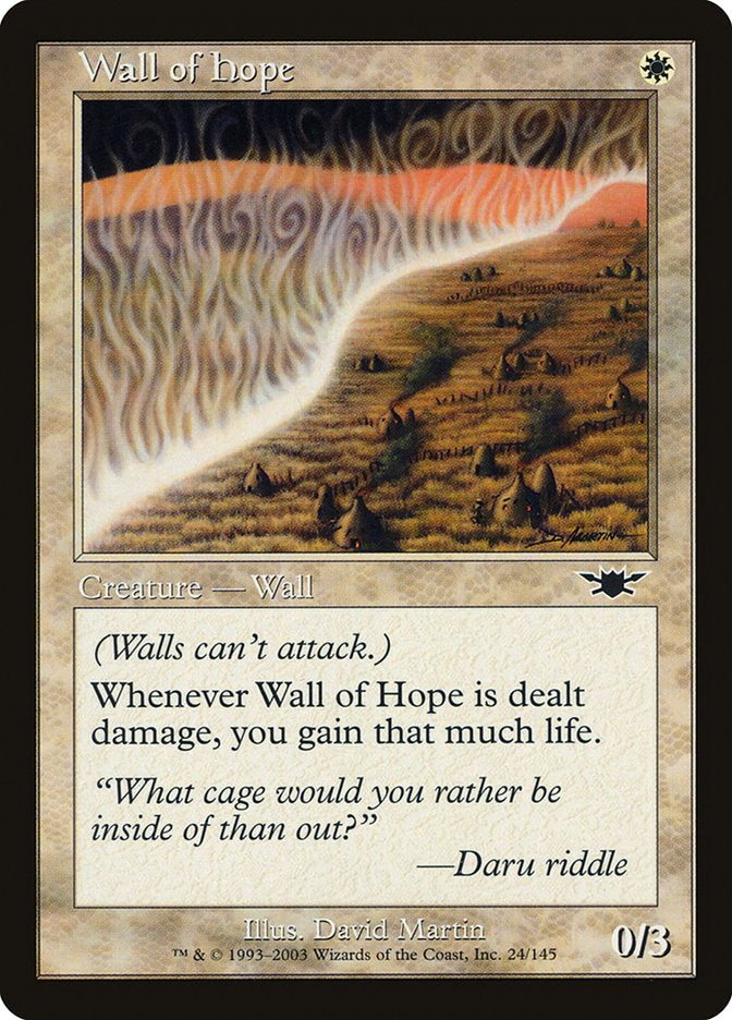 Wall of Hope [Legions] | A1Comics