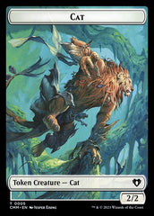 Eldrazi Scion // Cat (0005) Double-Sided Token [Commander Masters Tokens] | A1Comics