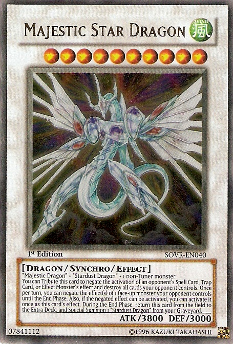 Majestic Star Dragon [SOVR-EN040] Ultra Rare | A1Comics