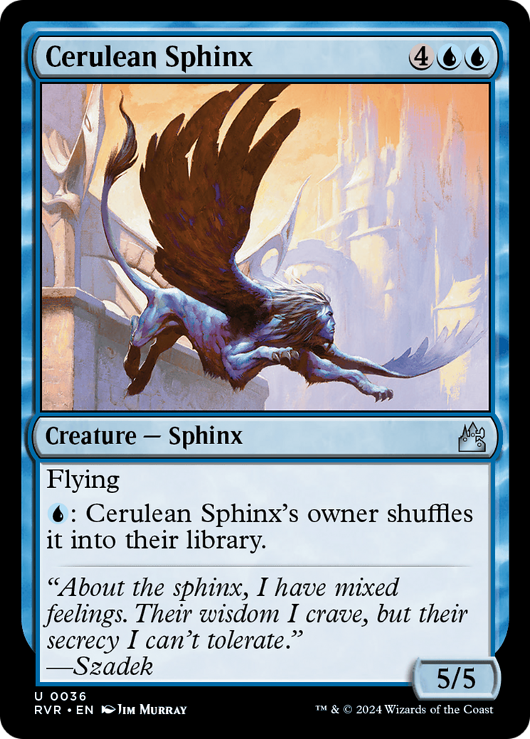 Cerulean Sphinx [Ravnica Remastered] | A1Comics