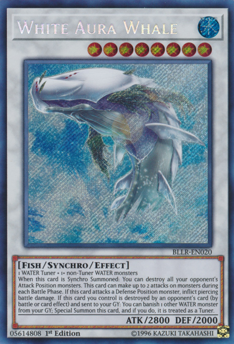 White Aura Whale [BLLR-EN020] Secret Rare | A1Comics