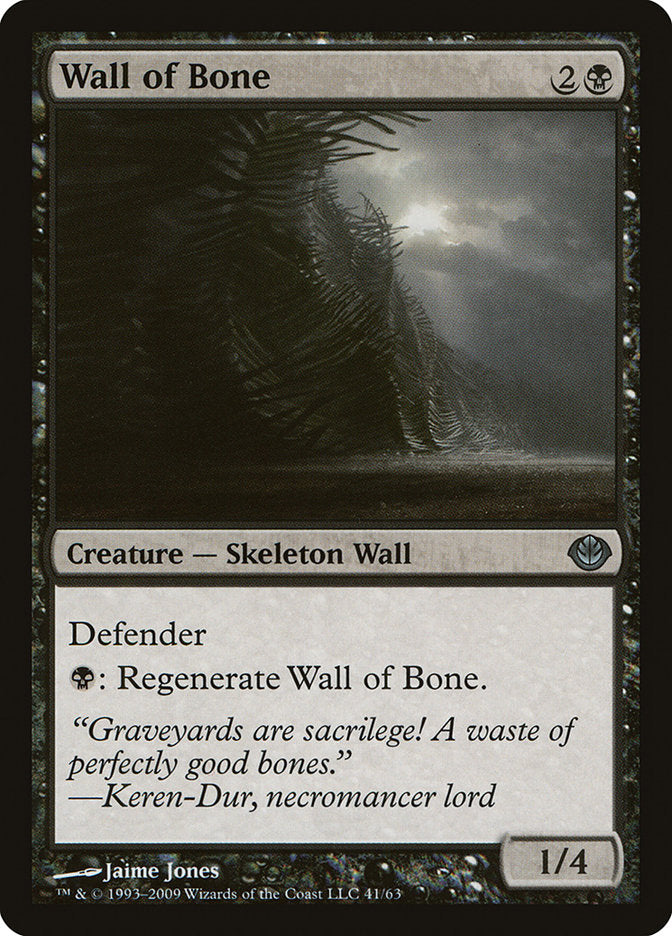 Wall of Bone [Duel Decks: Garruk vs. Liliana] | A1Comics