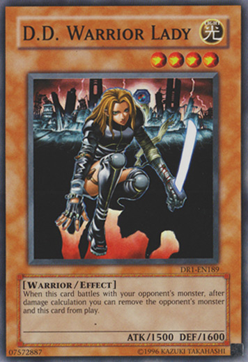 D.D. Warrior Lady [DR1-EN189] Super Rare | A1Comics