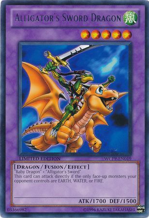 Alligator's Sword Dragon [WCPP-EN019] Rare | A1Comics