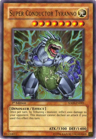 Super Conductor Tyranno [SD09-EN001] Ultra Rare | A1Comics