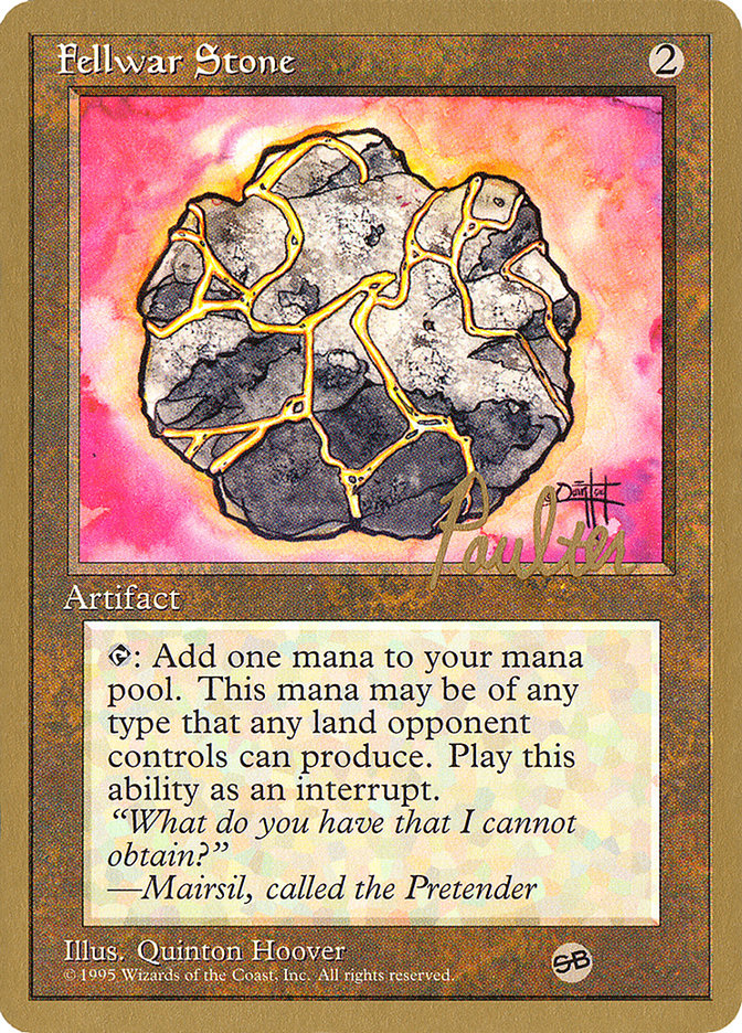 Fellwar Stone (Preston Poulter) (SB) [Pro Tour Collector Set] | A1Comics