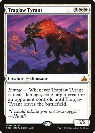 Trapjaw Tyrant [Rivals of Ixalan] | A1Comics