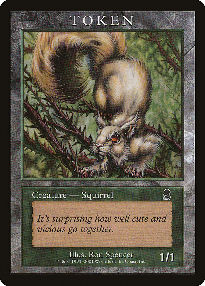 Squirrel Token [Magic Player Rewards 2002] | A1Comics