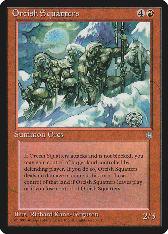 Orcish Squatters [Ice Age] | A1Comics