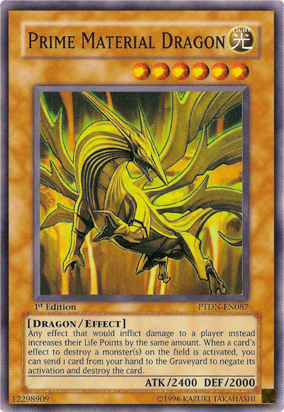 Prime Material Dragon [PTDN-EN087] Super Rare | A1Comics