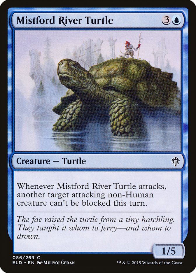 Mistford River Turtle [Throne of Eldraine] | A1Comics