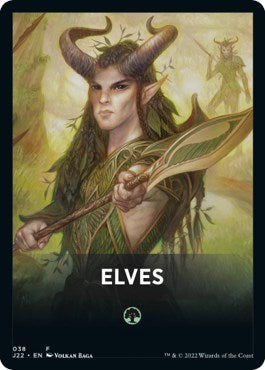 Elves Theme Card [Jumpstart 2022 Front Cards] | A1Comics