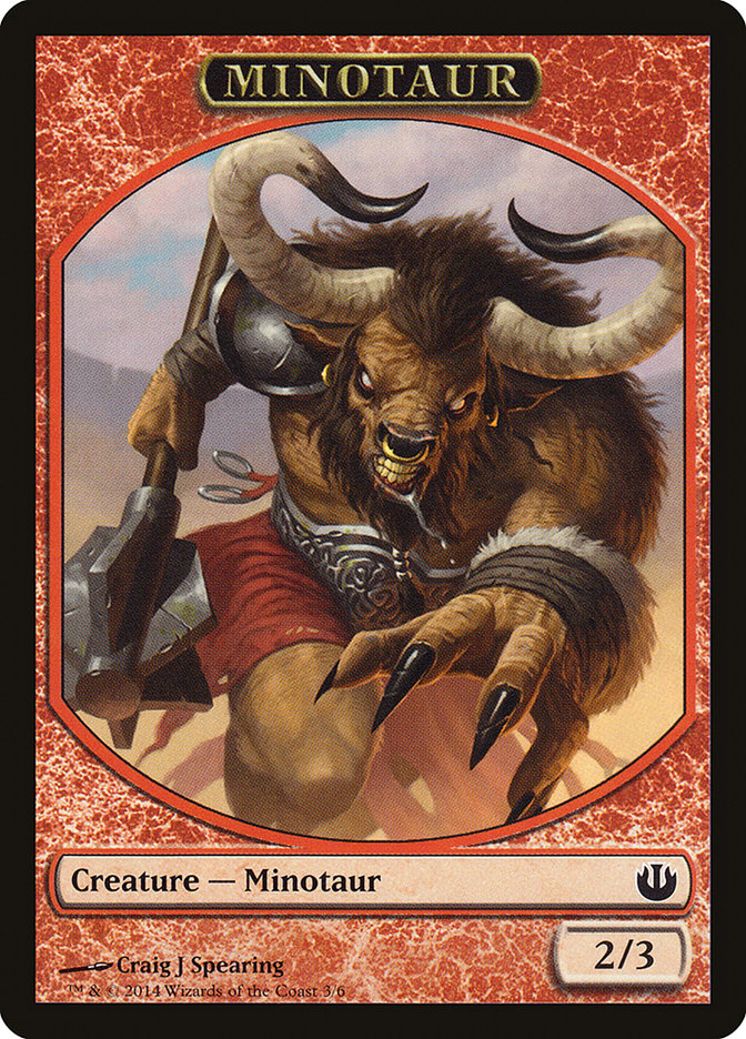 Minotaur Token [Journey into Nyx Tokens] | A1Comics