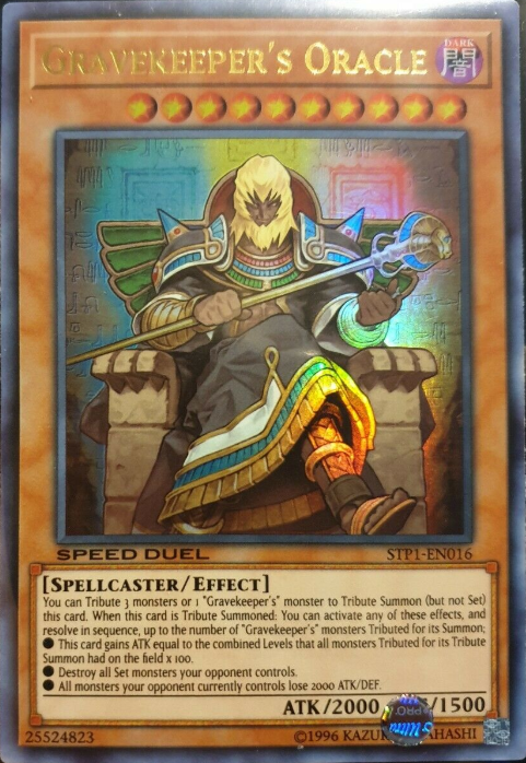 Gravekeeper's Oracle [STP1-EN016] Ultra Rare | A1Comics