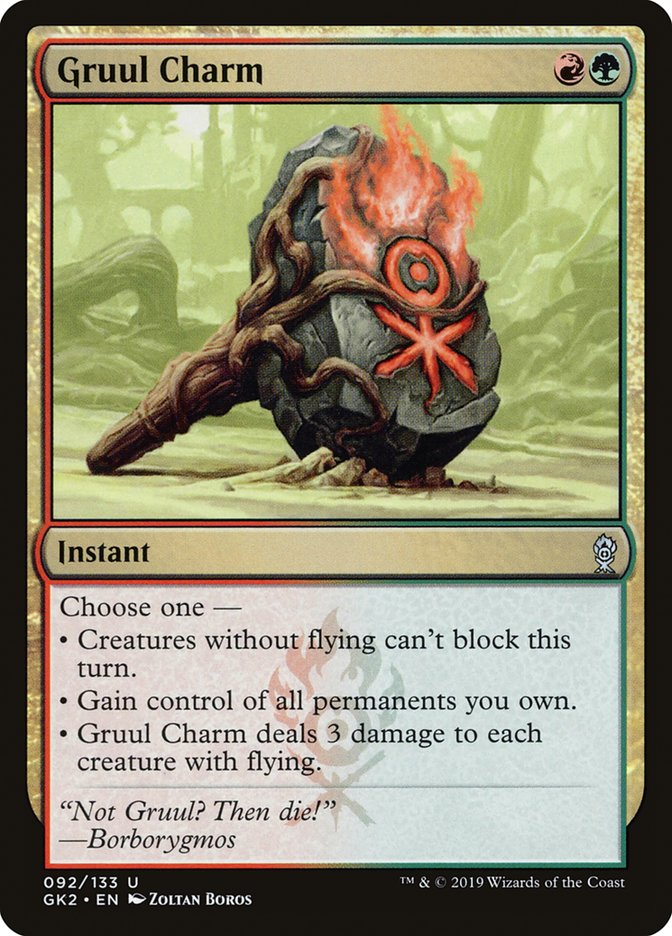 Gruul Charm [Ravnica Allegiance Guild Kit] | A1Comics