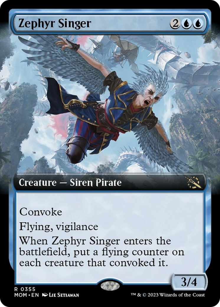 Zephyr Singer (Extended Art) [March of the Machine] | A1Comics