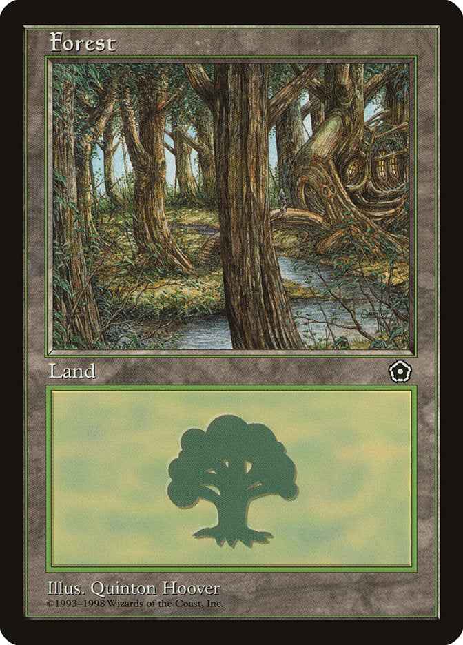 Forest (Treehouse on Right / Black Signature) [Portal Second Age] | A1Comics