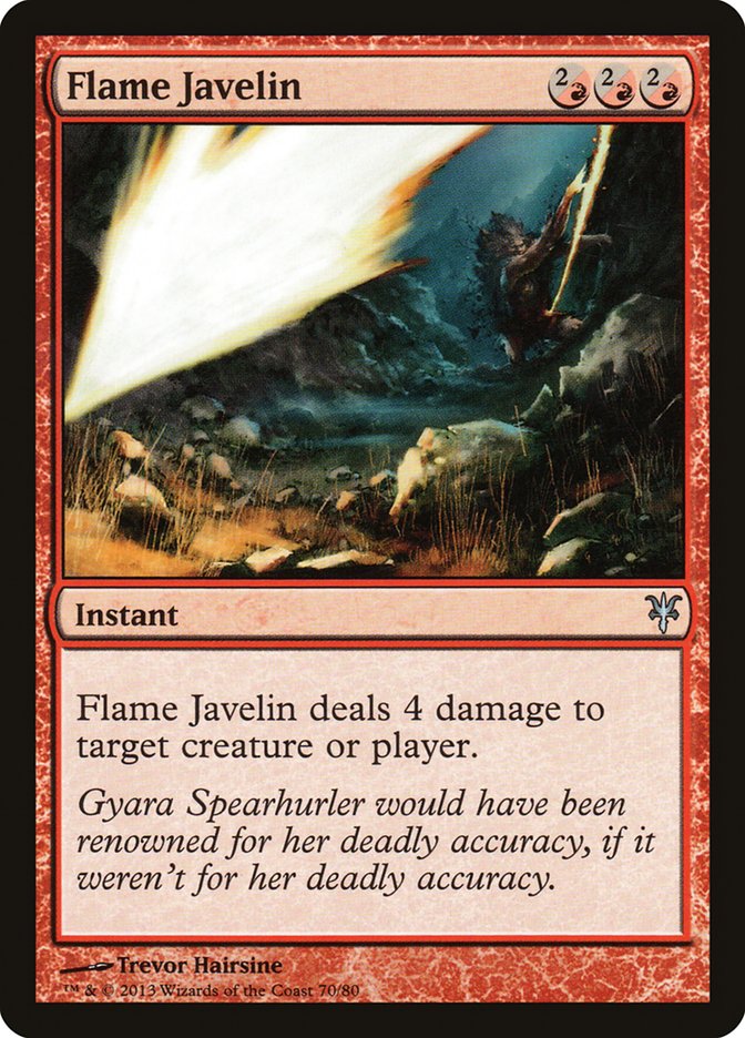 Flame Javelin [Duel Decks: Sorin vs. Tibalt] | A1Comics