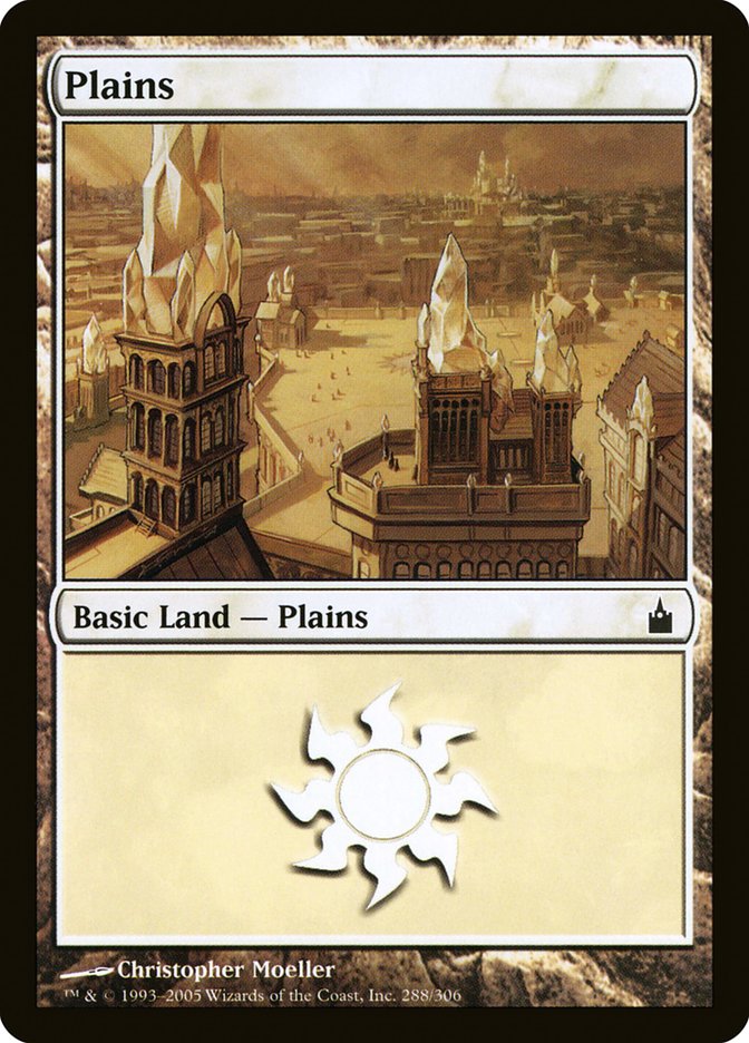 Plains (288) [Ravnica: City of Guilds] | A1Comics