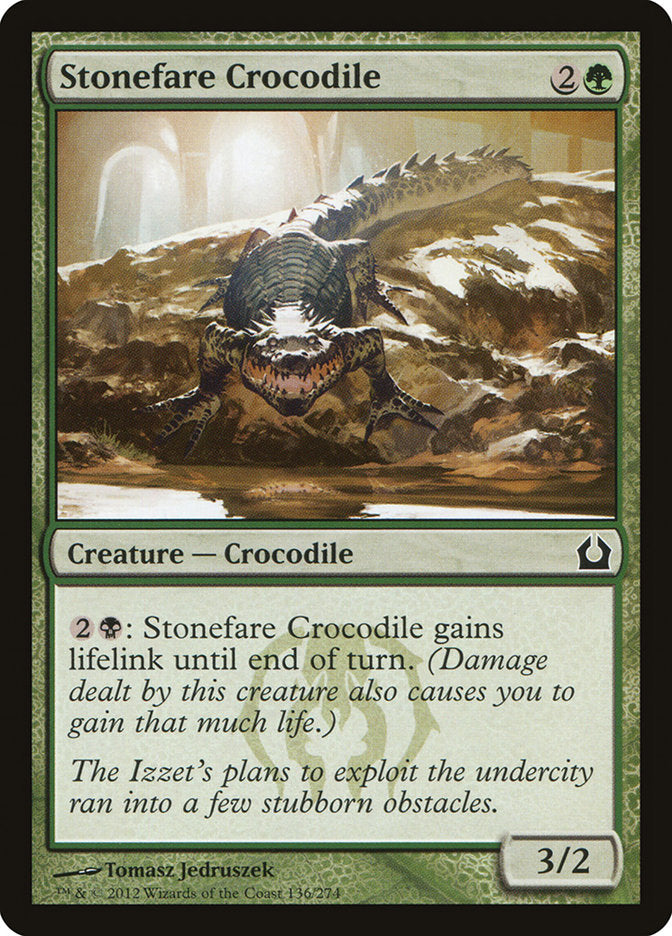 Stonefare Crocodile [Return to Ravnica] | A1Comics