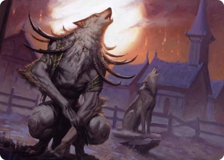 Lord of the Ulvenwald Art Card [Innistrad: Midnight Hunt Art Series] | A1Comics