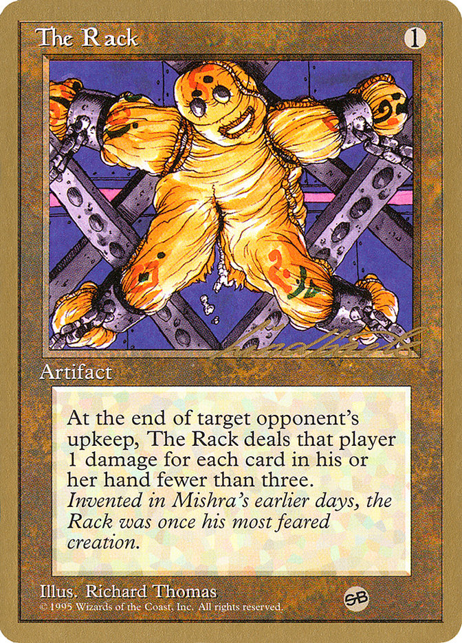 The Rack (Leon Lindback) (SB) [Pro Tour Collector Set] | A1Comics