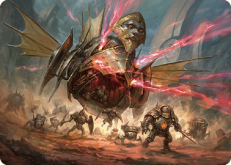 Liberator, Urza's Battlethopter Art Card [The Brothers' War Art Series] | A1Comics