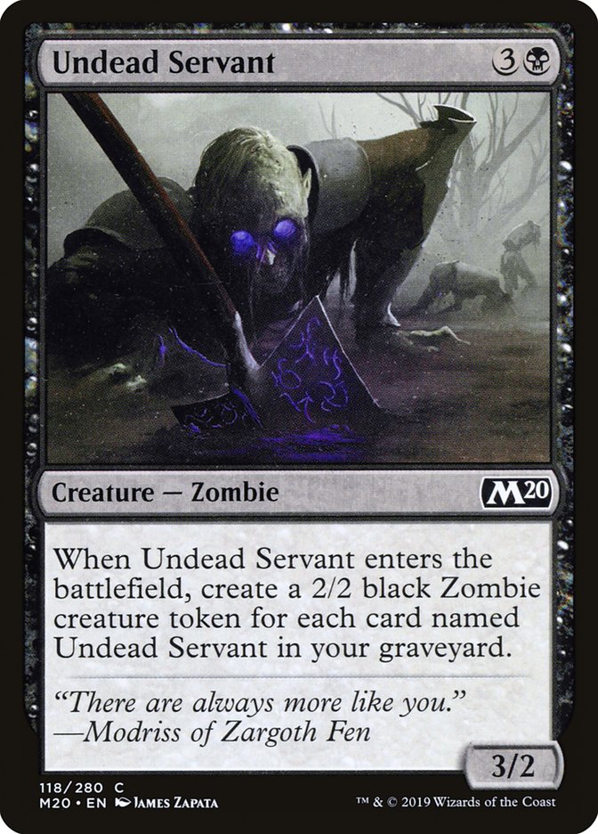 Undead Servant [Core Set 2020] | A1Comics