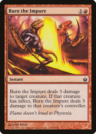 Burn the Impure [Mirrodin Besieged] | A1Comics