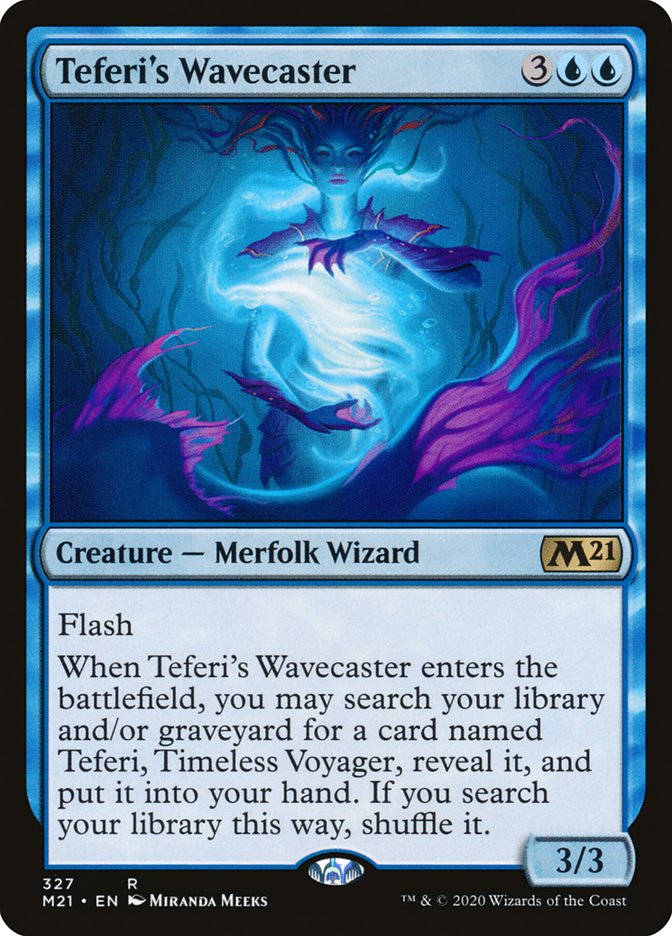 Teferi's Wavecaster [Core Set 2021] | A1Comics