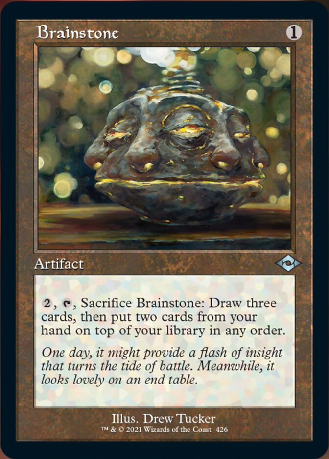 Brainstone (Retro Foil Etched) [Modern Horizons 2] | A1Comics