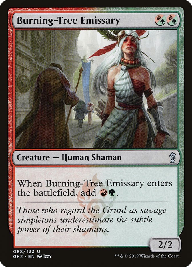 Burning-Tree Emissary [Ravnica Allegiance Guild Kit] | A1Comics