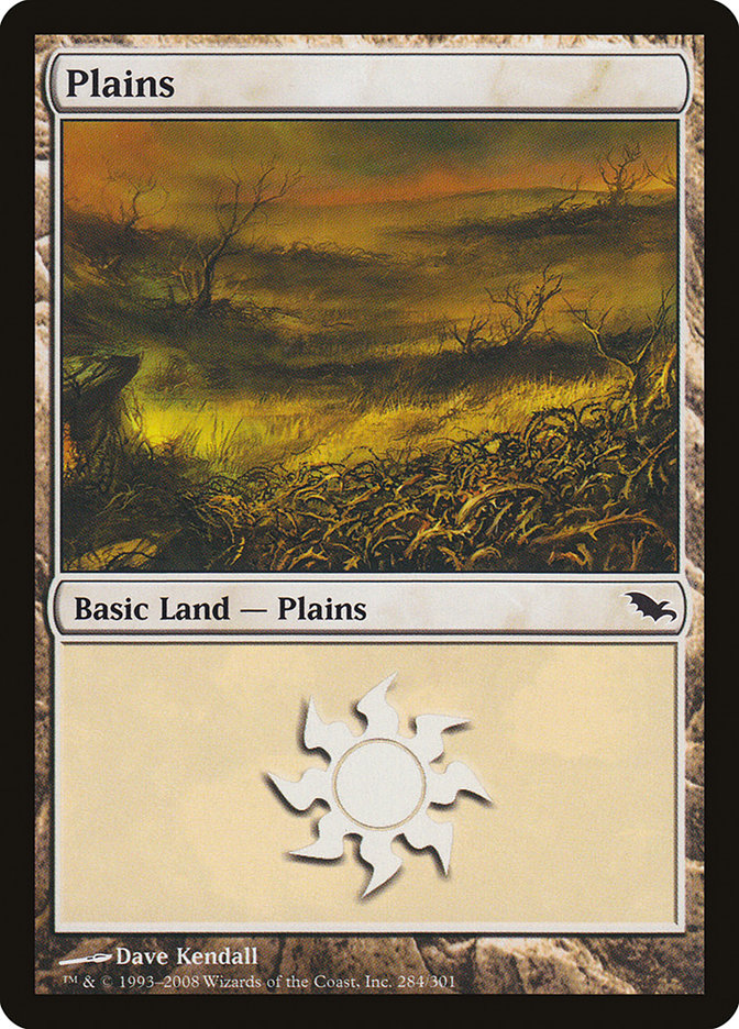 Plains (284) [Shadowmoor] | A1Comics