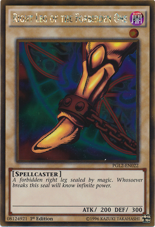 Right Leg of the Forbidden One [PGL2-EN022] Gold Rare | A1Comics