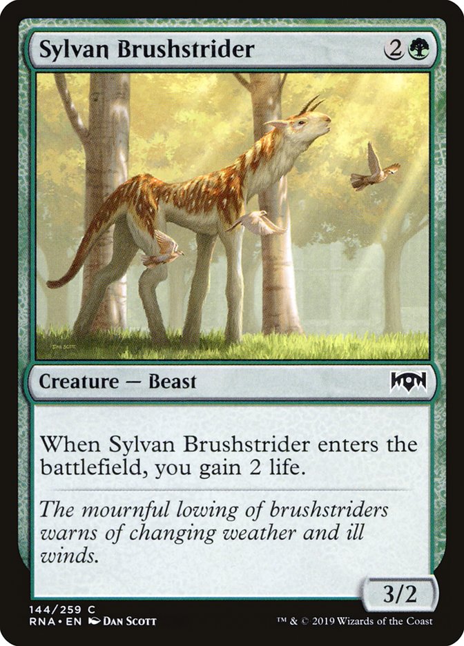 Sylvan Brushstrider [Ravnica Allegiance] | A1Comics