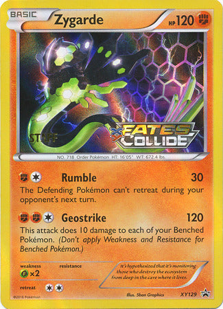 Zygarde (XY129) (Staff) [XY: Black Star Promos] | A1Comics