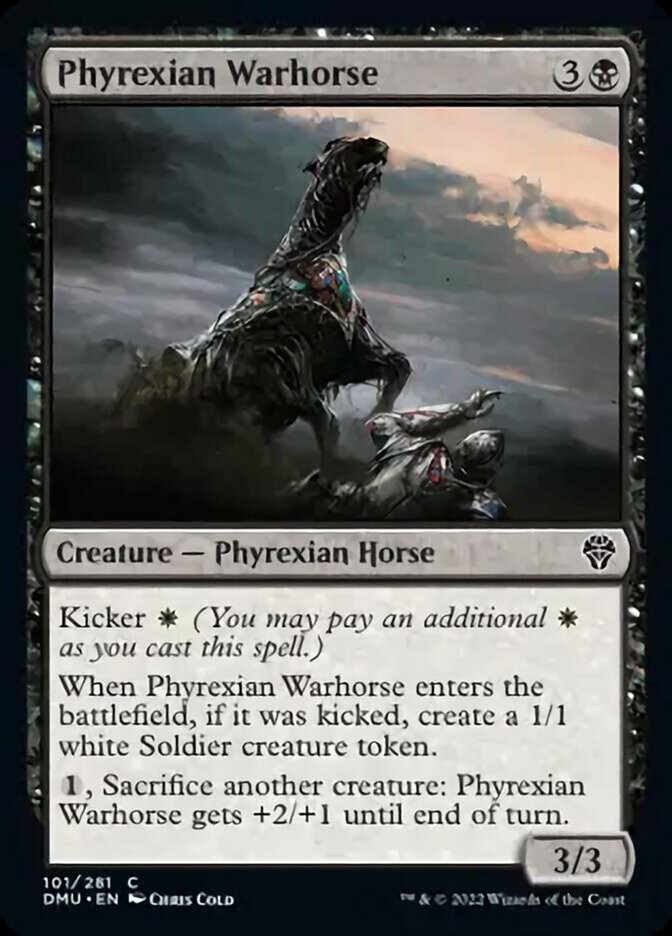 Phyrexian Warhorse [Dominaria United] | A1Comics