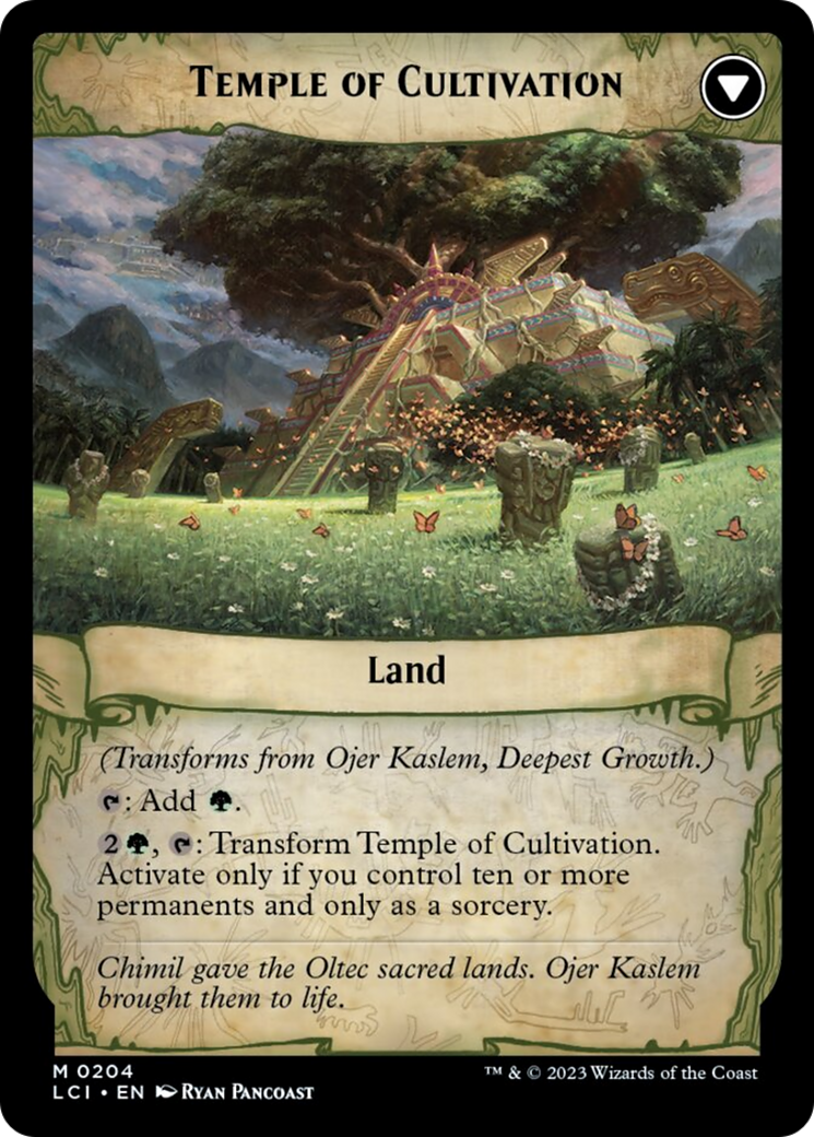 Ojer Kaslem, Deepest Growth // Temple of Cultivation [The Lost Caverns of Ixalan] | A1Comics