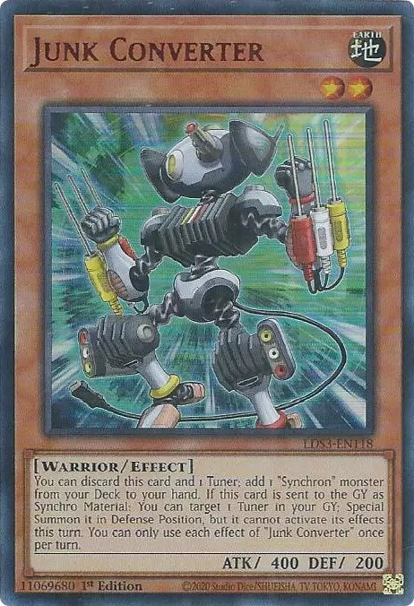 Junk Converter (Red) [LDS3-EN118] Ultra Rare | A1Comics